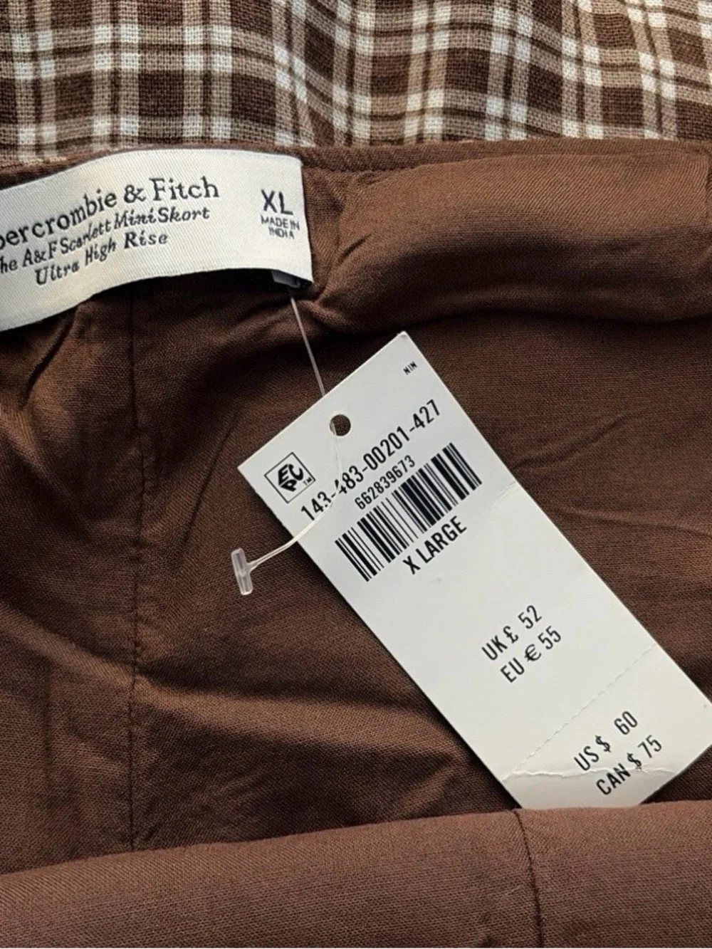 Abercrombie and Fitch The A&F Scarlett Skort Size XL NWT - Picture 6 of 7